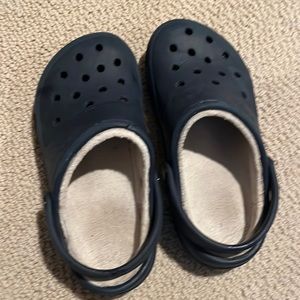 Lined crocs boy or girls
